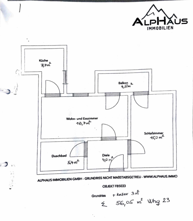 Grundriss Wohnung Bad Reichenhall