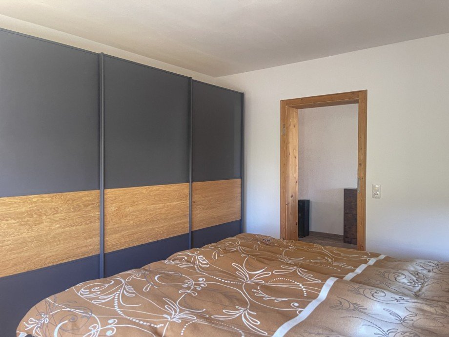 Schlafzimmer Einfamilienhaus Garching an der Alz