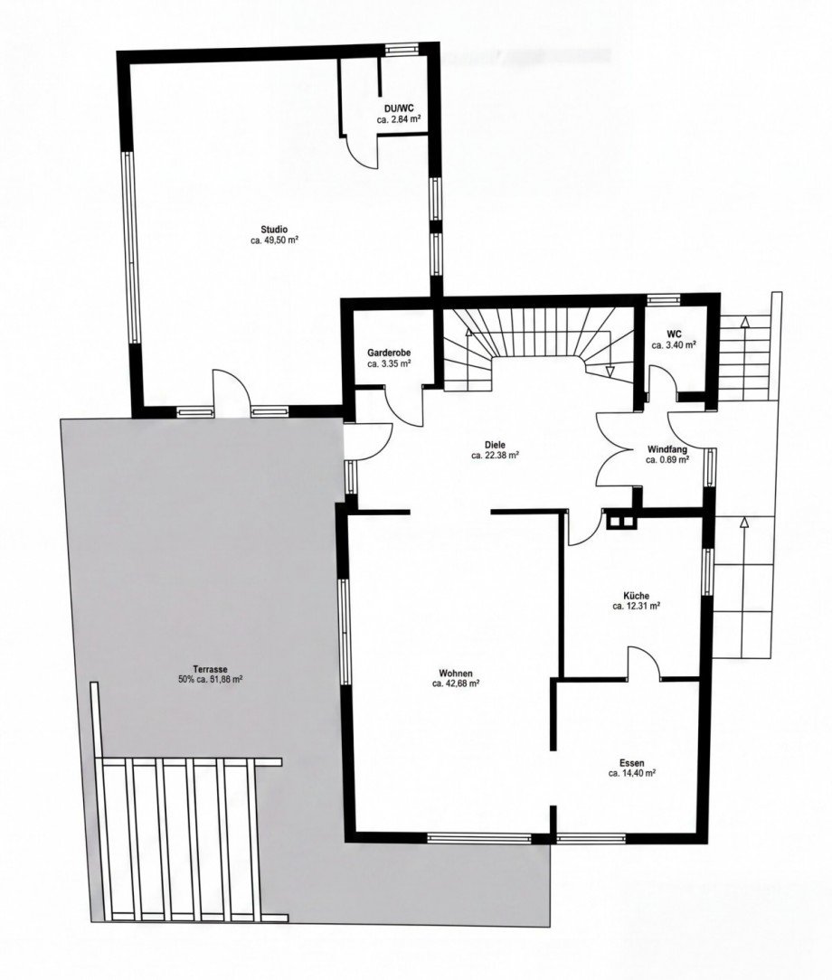 Grundriss Erdgeschoss Einfamilienhaus Gr�benzell