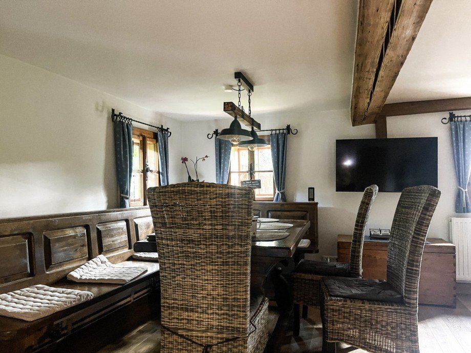 Wohnraum mit niedriger Raumh�he Landhaus Munderfing