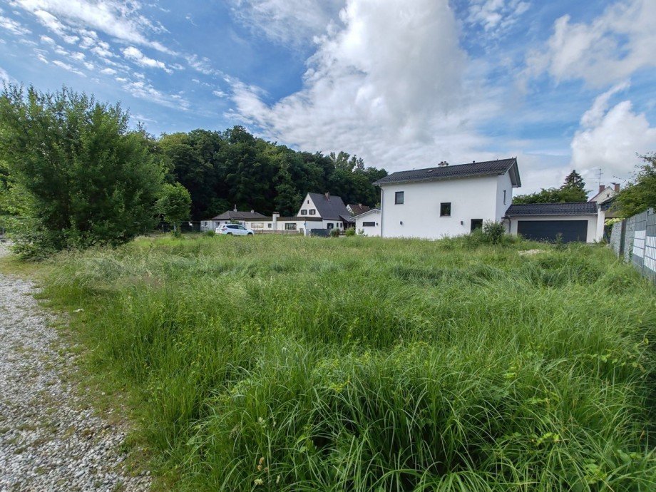 Ansicht Ecke rechts Wohngrundst�ck Waldkraiburg
