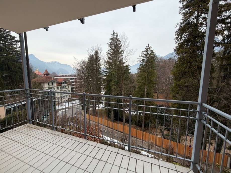 Blick vom Elternschlafzimmer Etagenwohnung Bad Reichenhall