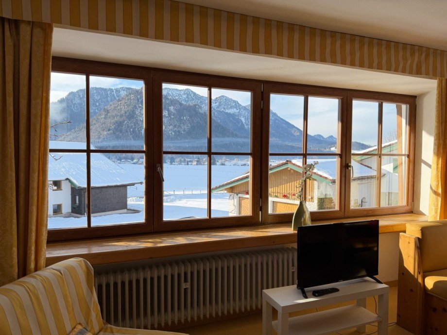 Zimmeraussicht weitere Beherbergungsbetriebe Inzell