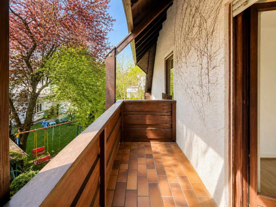 Balkon OG Doppelhaush�lfte M�nchen
