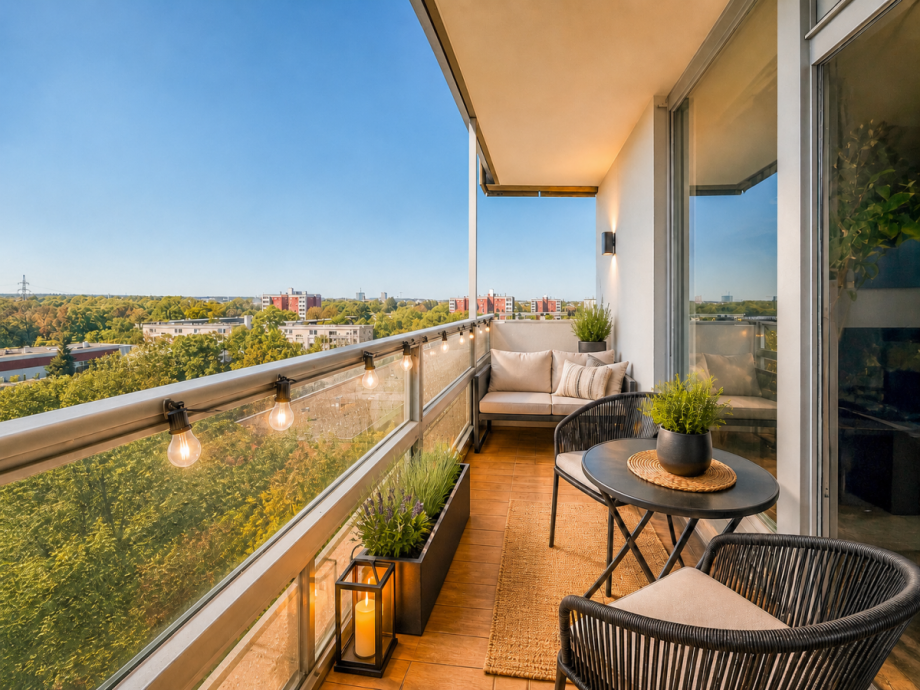 Balkon (Staged) Etagenwohnung M�nchen
