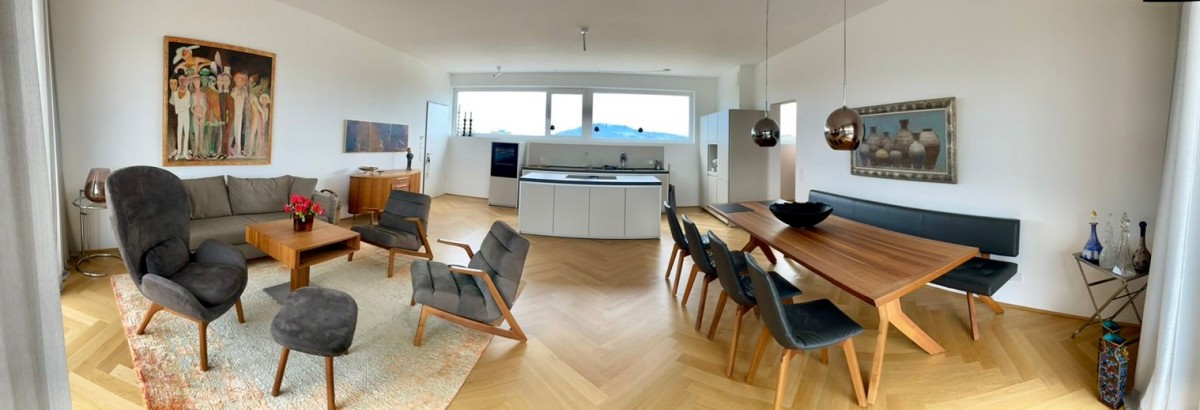 Livingroom Terrassenwohnung Freilassing