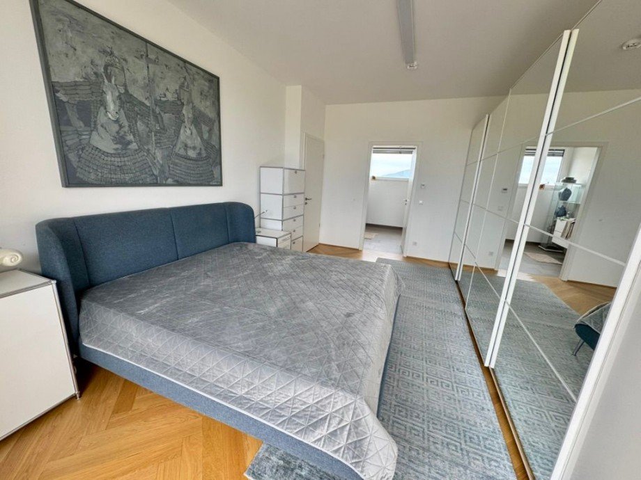 Schlafzimmer Terrassenwohnung Freilassing
