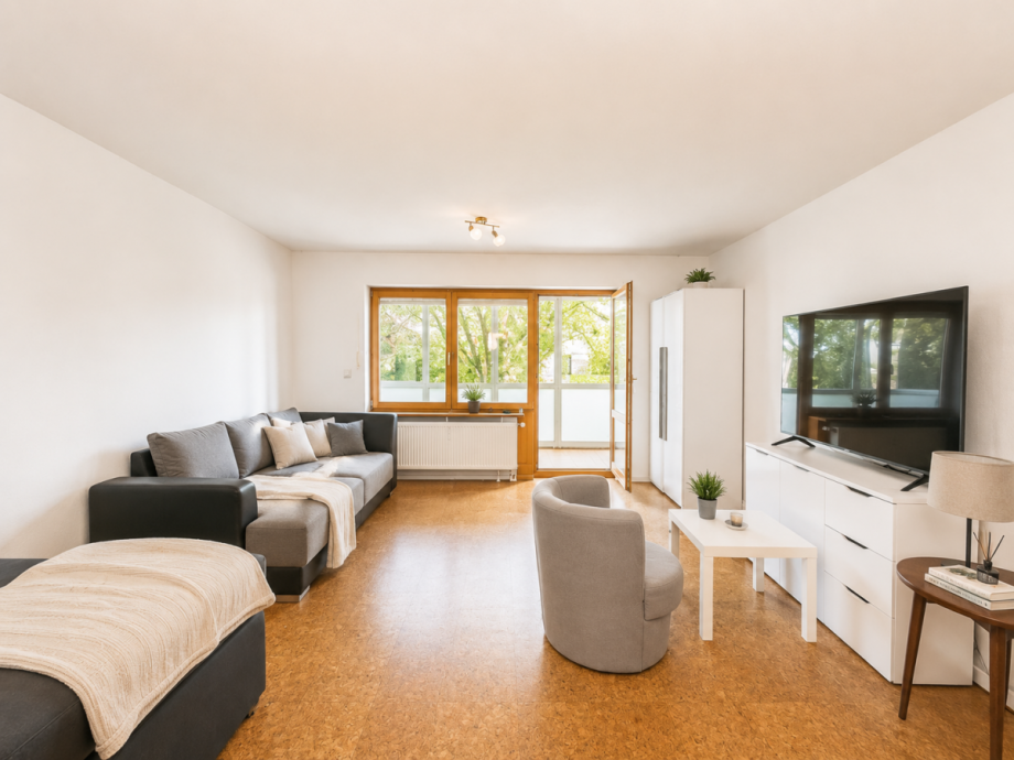 Wohnzimmer Etagenwohnung Germering